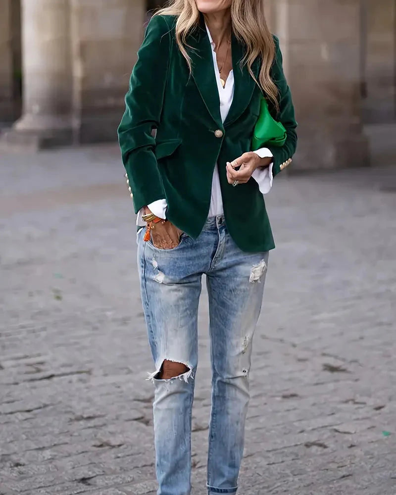 VelvetStructure™ Blazer