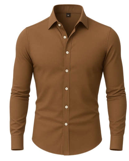 Camisa TrustFit™ – Antiarrugas y Ultra Elástica