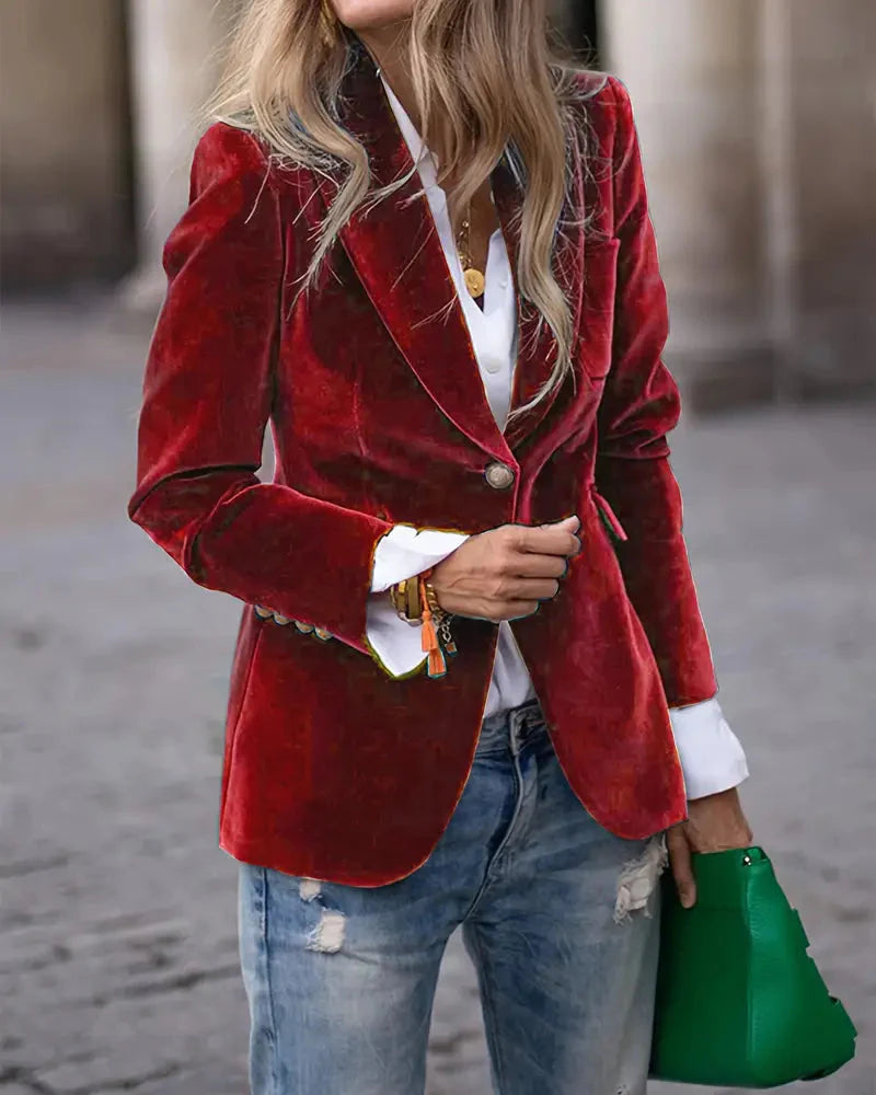VelvetStructure™ Blazer
