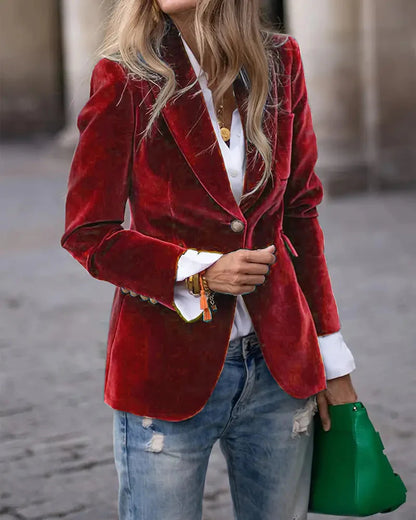 VelvetStructure™ Blazer