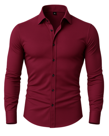 Camisa TrustFit™ – Antiarrugas y Ultra Elástica