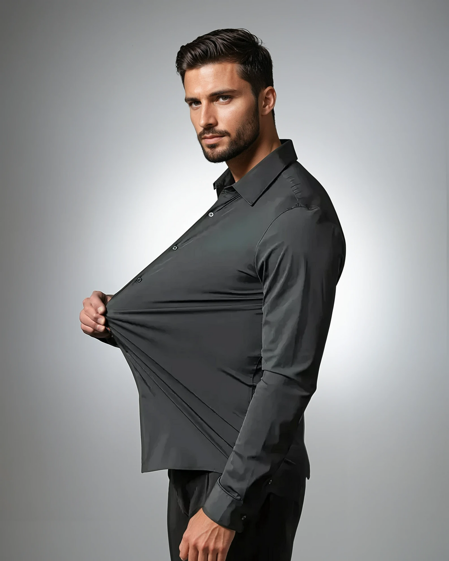 Camisa TrustFit™ – Antiarrugas y Ultra Elástica